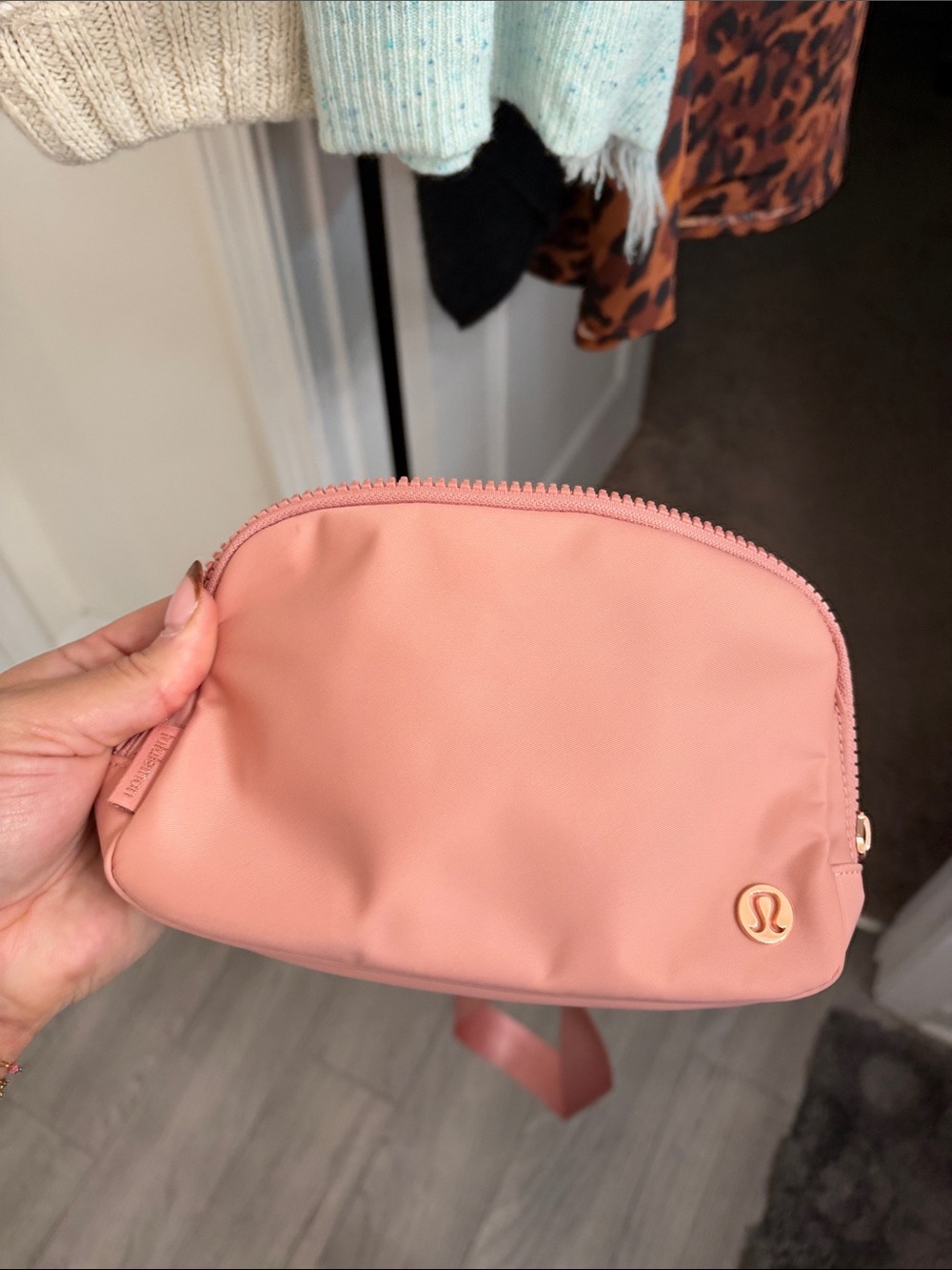 lululemon athletica Blush Pink Belt Bag